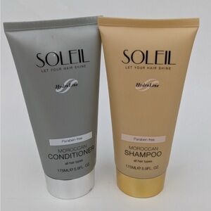 Set of SOLEIL Hydroline Moroccan Shampoo & Conditioner 175ml